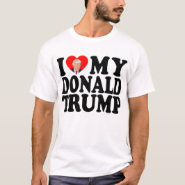 Jag älskar min Donald Trump 47:e president T Shirt