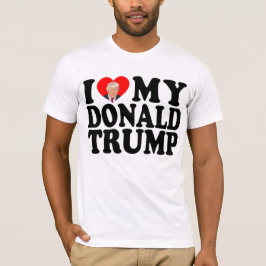 Jag älskar min Donald Trump 47:e president T Shirt