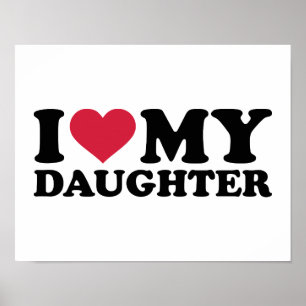 Jag älskar min dotter poster