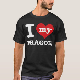 Jag älskar min drake t shirt