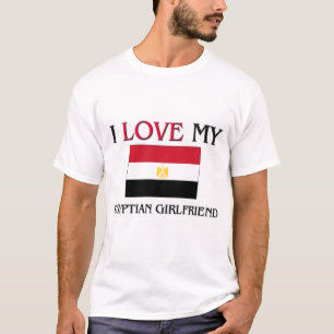 Jag älskar min egyptiska flickvän tee