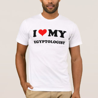 Jag älskar min Egyptologist Tee