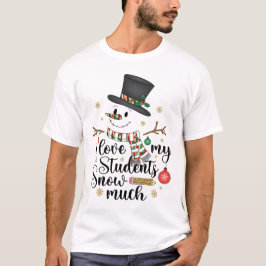 Jag älskar min elevs snö så mycket t shirt