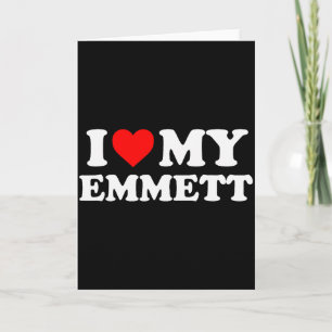 Jag älskar min Emmett Kort