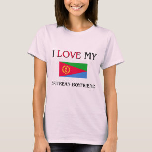 Jag älskar min eritreanska pojkvän t-shirt