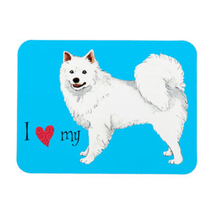 Jag älskar min Eskie Magnet