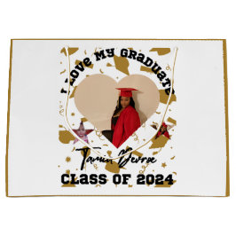 Jag älskar min examen 2024 hjärta