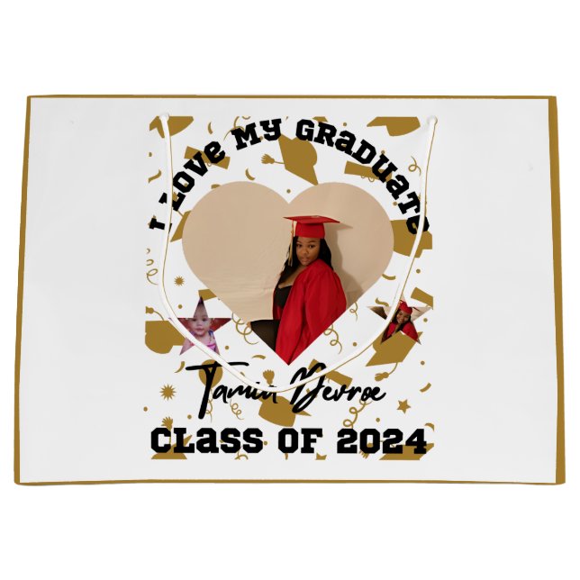 Jag älskar min examen 2024 hjärta (Framsidan)