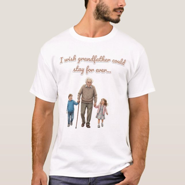 Jag älskar min farfar t shirt (Framsida)