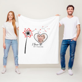 Jag älskar min fästmö - Personlig vän Bästa vän Sö Fleecefilt