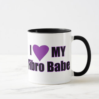 Jag älskar min Fibro Babe Mugg