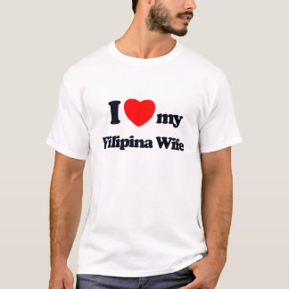 Jag älskar min filipinafru t-shirt