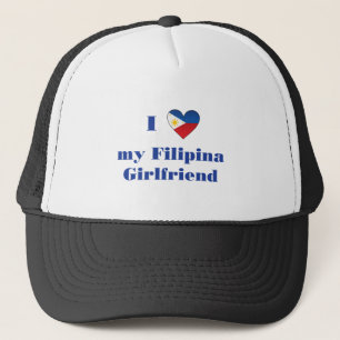 Jag älskar min filippinska flickvän 1 truckerkeps