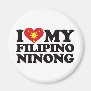 Jag älskar min filippinska Ninong Magnet