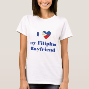 Jag älskar min filippinska pojkvän 1 tee shirt