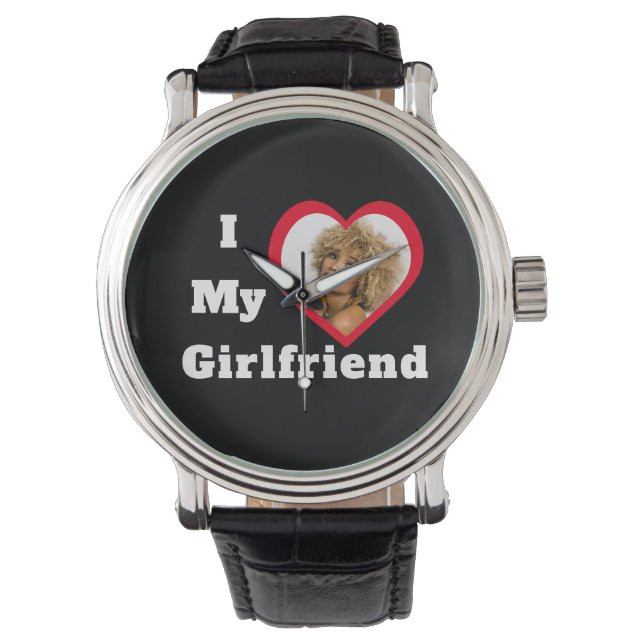 Jag älskar min flickvän Bae Personlig anpassad bil Armbandsur (Framsida)