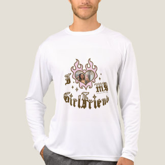 Jag älskar min flickvän - Brun - DingusDesign T Shirt