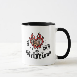 Jag älskar min flickvän - Röd - DingusDesign Mugg