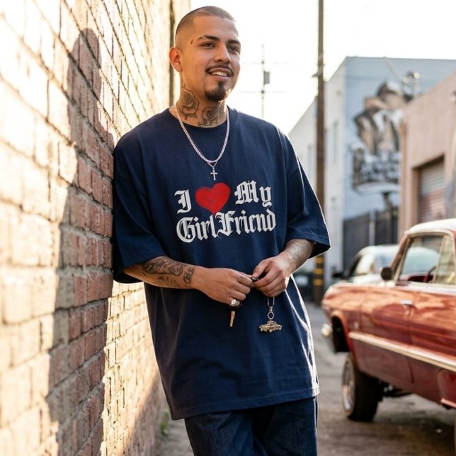 Jag älskar min flickvän T-shirt (I love my Girlfriend T-shirt)