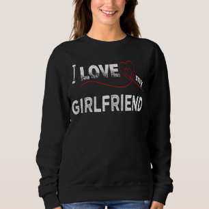 Jag älskar min flickvän t shirt