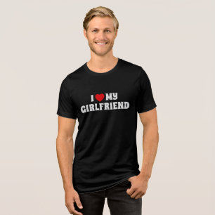 JAG ÄLSKAR MIN FLIKVÄN T SHIRT
