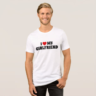 JAG ÄLSKAR MIN FLIKVÄN T SHIRT