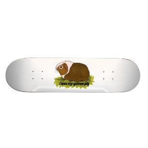 Jag älskar min försökskanin old school skateboard bräda 18 cm