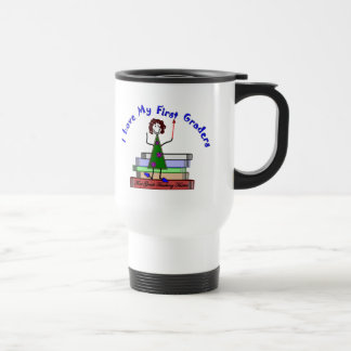 Jag älskar min första väghyvlar--Läraretravel mug Resemugg