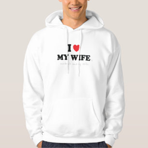 Jag älskar min fru expertis för smörgåsdanande sweatshirt