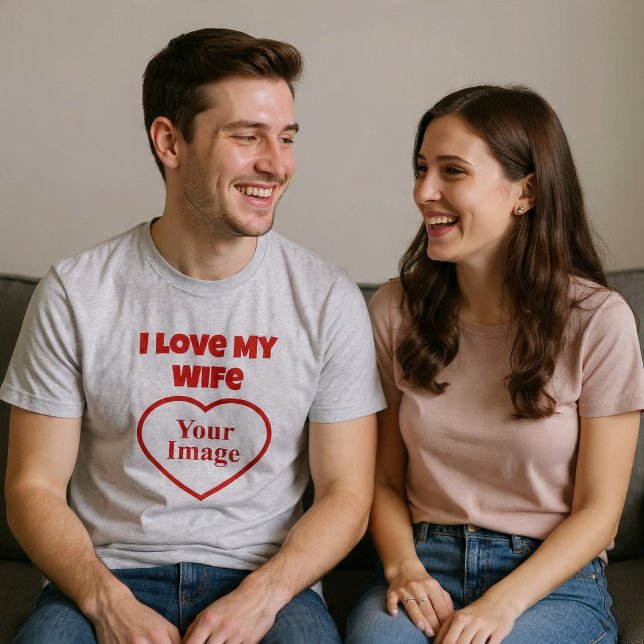 Jag älskar min fru Foto T Shirt (Skapare uppladdad)