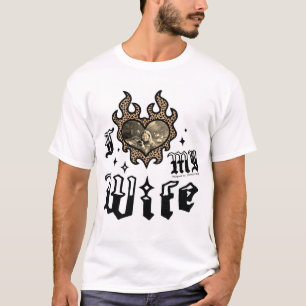 Jag älskar min fru - Gepard - DingusDesign T Shirt