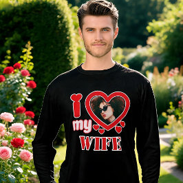Jag älskar min fru Personlig T Shirt