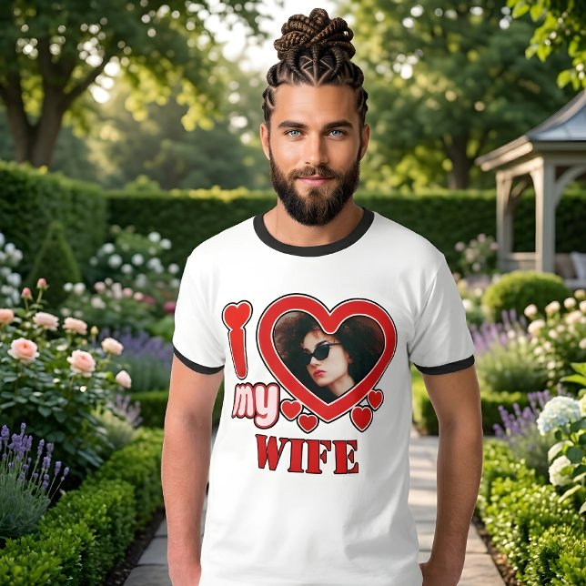 Jag älskar min fru Personlig T Shirt (Skapare uppladdad)