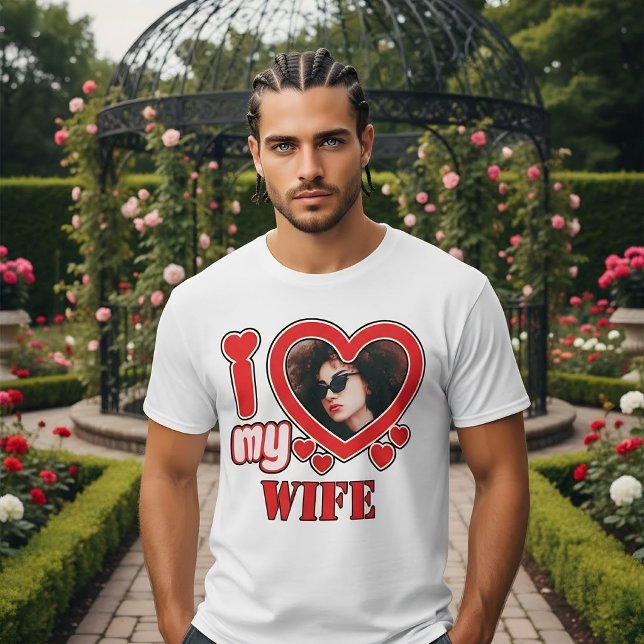 Jag älskar min fru Personlig T Shirt (Skapare uppladdad)