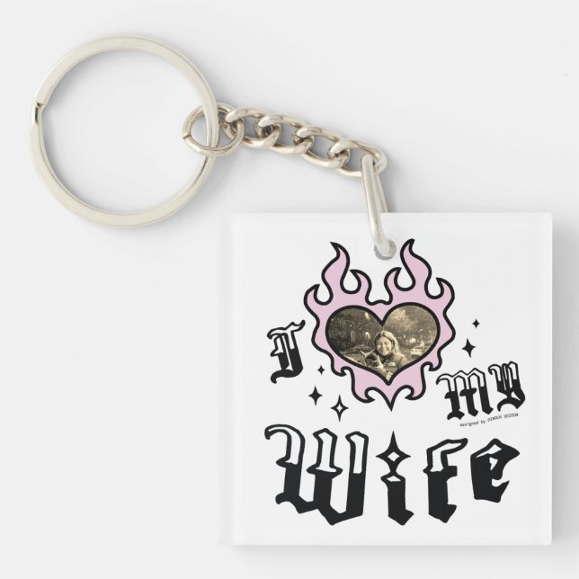 Jag älskar min fru - Rosa - DingusDesign  (Framsidan)