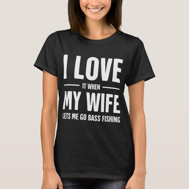 Jag älskar min fru t shirt (Framsida)
