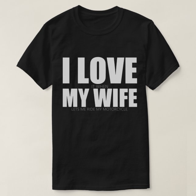 Jag älskar min fruTShirt Tee Shirt (Design framsida)