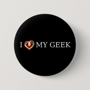JAG ÄLSKAR MIN GEEK KNAPP