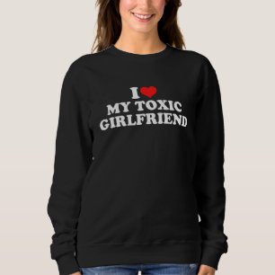 Jag älskar min giftiga flickvän t shirt