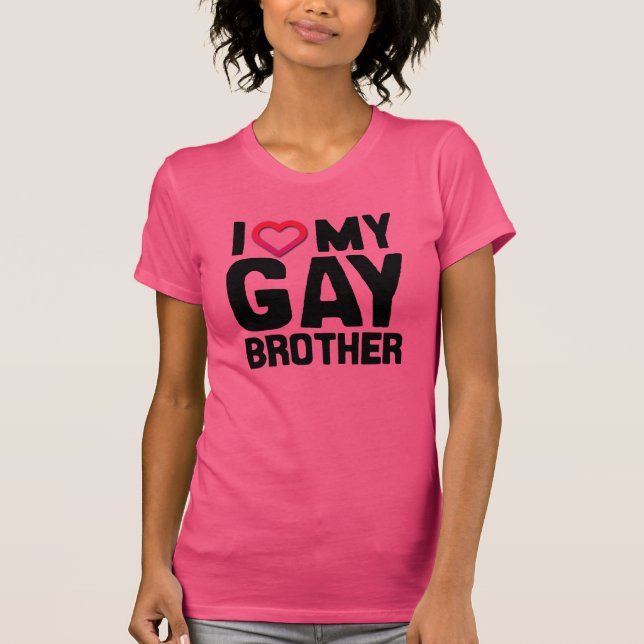 JAG ÄLSKAR MIN GLADA BRODER --.png Tröja (Framsida)