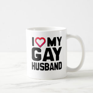 JAG ÄLSKAR MIN GLADA MAKE - .PNG KAFFEMUGG