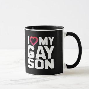 Jag älskar min glada Son Mugg