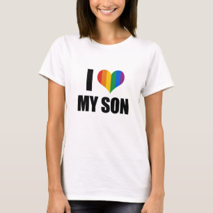 Jag älskar min glada son t-shirt