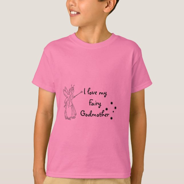 Jag älskar min god fé tee shirt (Framsida)