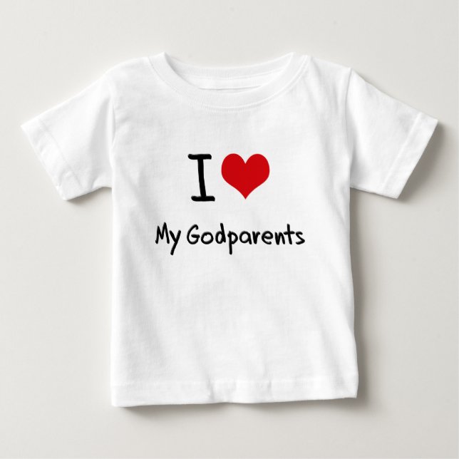 Jag älskar min Godparents Tee (Framsida)
