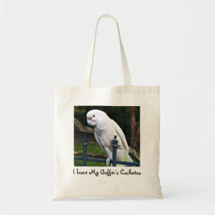 Jag älskar min Goffins kakadua (Tanimbar Corella) Tygkasse