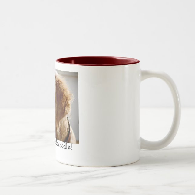 Jag älskar min Goldendoodle! Mugg (Höger)