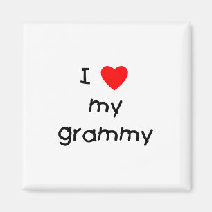Jag älskar min Grammy Magnet