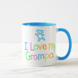 Jag älskar min Grampa mugg