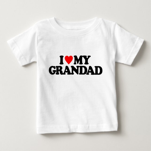 JAG ÄLSKAR MIN GRANDAD TEE (Framsida)